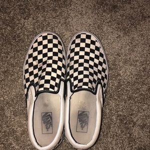 Size 9 checkered vans